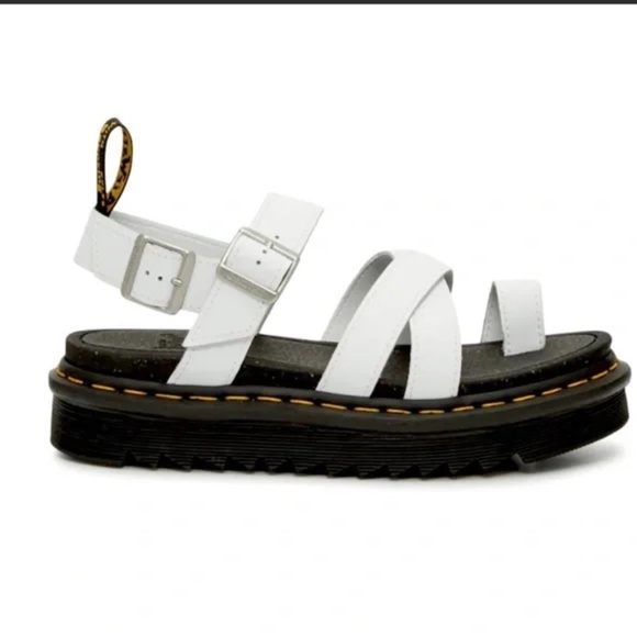 NWT Dr. Martens Size 9 White Avry Hydro Sandals - Picture 4 of 9